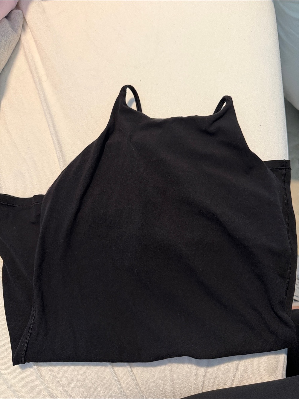 Lululemon Black High Neck Tank Top